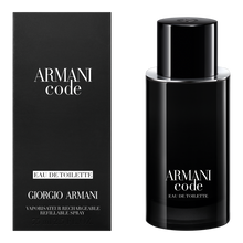 Armani Code Eau De Toilette Refillable Spray by Giorgio Armani 75ml/2.5oz