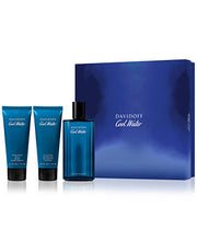 Davidoff Cool Water for Men EDT 3 piece Gift Set (4.2oz EDT, 2.5oz shower gel, 2.5oz after shave)