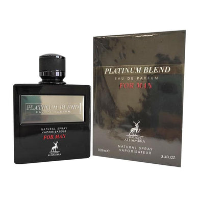 Platinum Blend for Men Eau De Parfum by Maison Alhambra 100ml 3.4 FL OZ