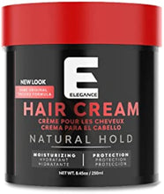 Elegance Hair Cream-Nourishes, Protects and Deeply Moisturizes, Natural Hold, 8.45 Oz