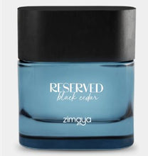 Reserved Black Cedar Eau De Parfum By Zimaya (Afnan) 100ml 3.4 FL OZ