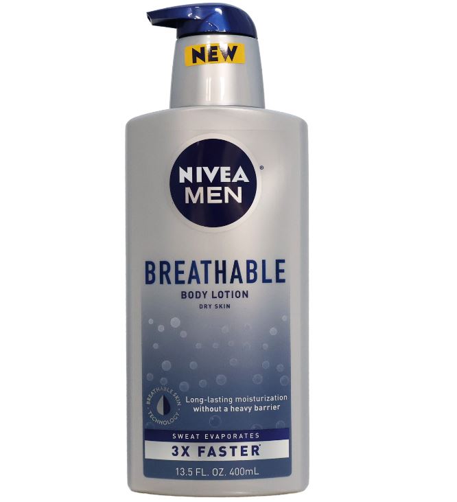 Nivea Men Breathable Body Lotion Dry Skin 13.5 FL OZ 400ML