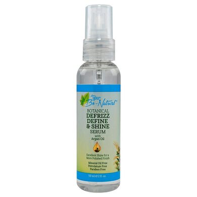 Botanical Defrizz Define & Shine Serum With Argan Oil Lusters You Be-Natural 2 oz (59ml)