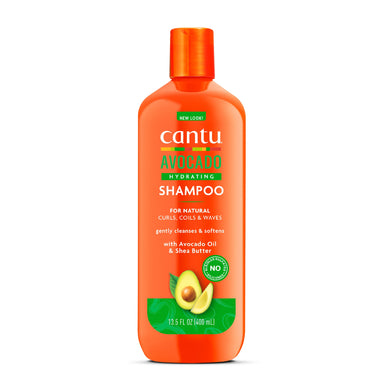 Cantu Avocado & Shea Butter Hydrating Shampoo 13.5 FL OZ 400ml Sulfate-Free
