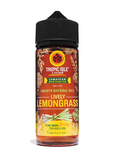 Lively Lemongrass Jamaican Black Castor Oil Tropic Isle Living 4 oz