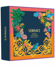 Versace Eros for Men Eau De Toilette 3 piece Gift Set (3.4oz EDT, 0.17oz travel sp, 5oz shower gel)