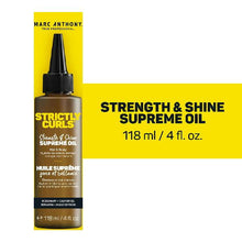 Strictly Curls Strength & Shine Supreme Oil 4oz by Marc Anthony