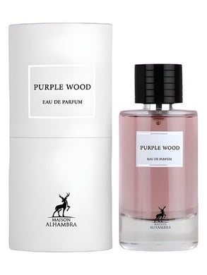 Purple Wood Eau De Parfum By Maison Alhambra 100ml 3.4 FL OZ