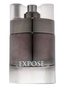 Expose Pour Lui (Brown) Eau De Parfum By Fragrance World 80ml 2.7 FL OZ