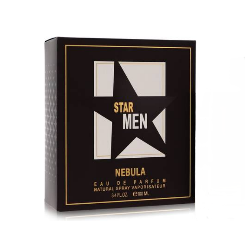 Star Men Nebula Eau De Parfum 100ml 3.4 FL OZ By Fragrance World Star Men Nebula Eau De Parfum 100ml 3.4 FL OZ By Fragrance World