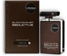 Black Cavalier Seductive for Men Parfum Spray by Le Bonheur Perfumes 100ml/3.4oz