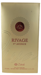 Rivage 5th Avenue Zakat Eau De Parfum By Zoghbi Parfums 100ml 3.4 FL OZ