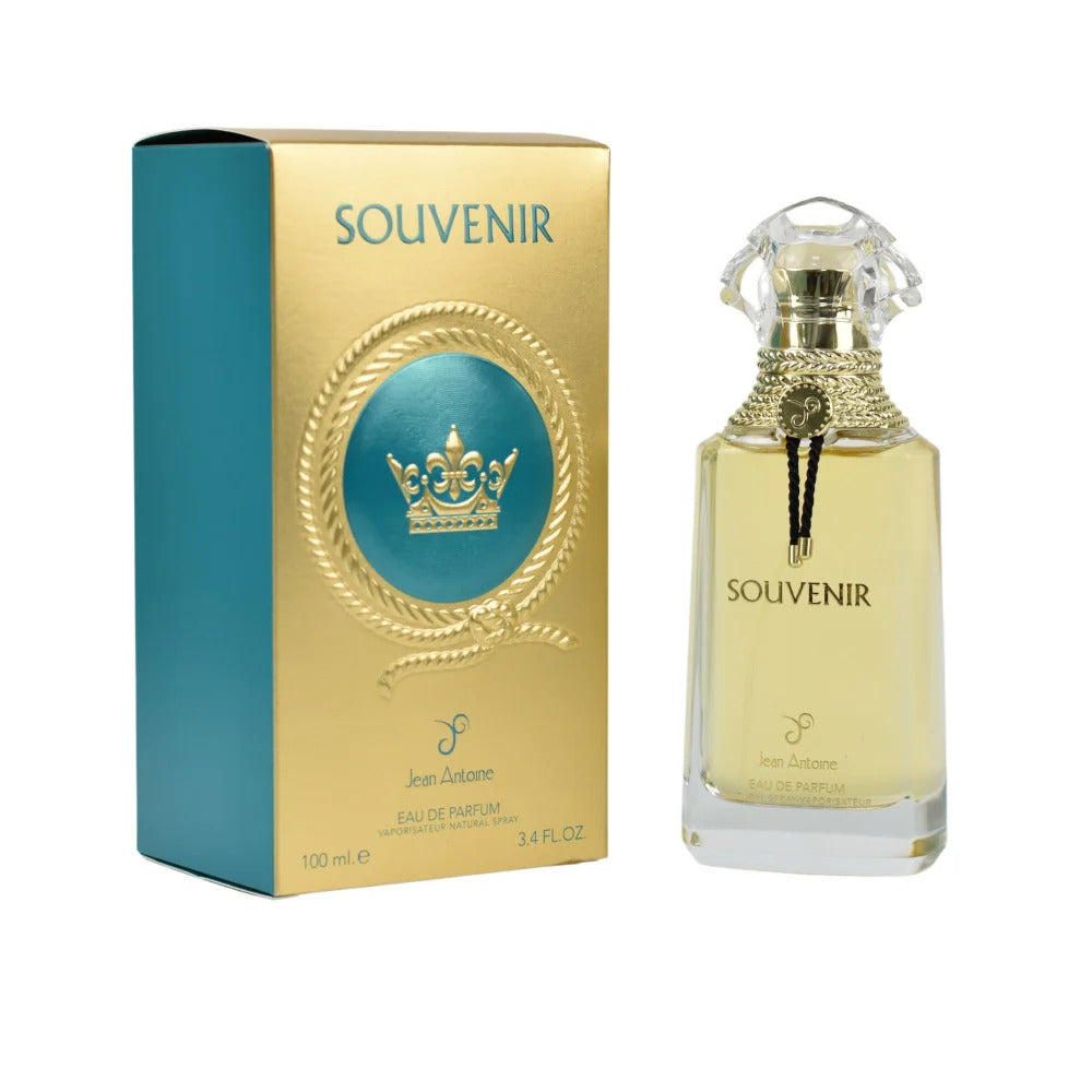 Souvenir Blue Eau De Parfum By Jean Antoine Almas Perfumes 100 ML 3.4 FL OZ Made In Saudi Arabia