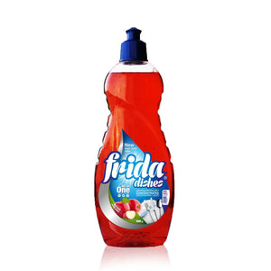 Frida Concentrated Dishwashing Liquid, Red Apple, 600g