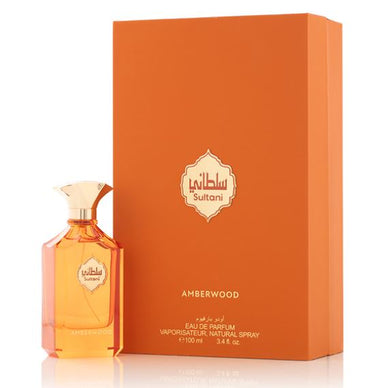 Sultani Amberwood  Eau De Parfum by Arabian Oud 100ml 3.4 FL OZ