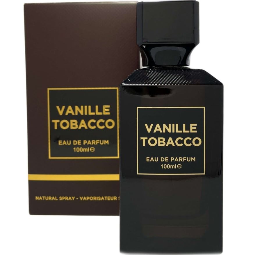 Vanille Tobacco Eau De Parfum By Fragrance World 100ml 3.4 FL OZ