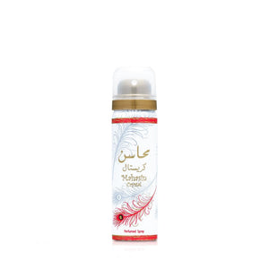 Mahasin Crystal with Deo for Women EDP - 100 ML (3.4 oz)by Lattafa Perfumes