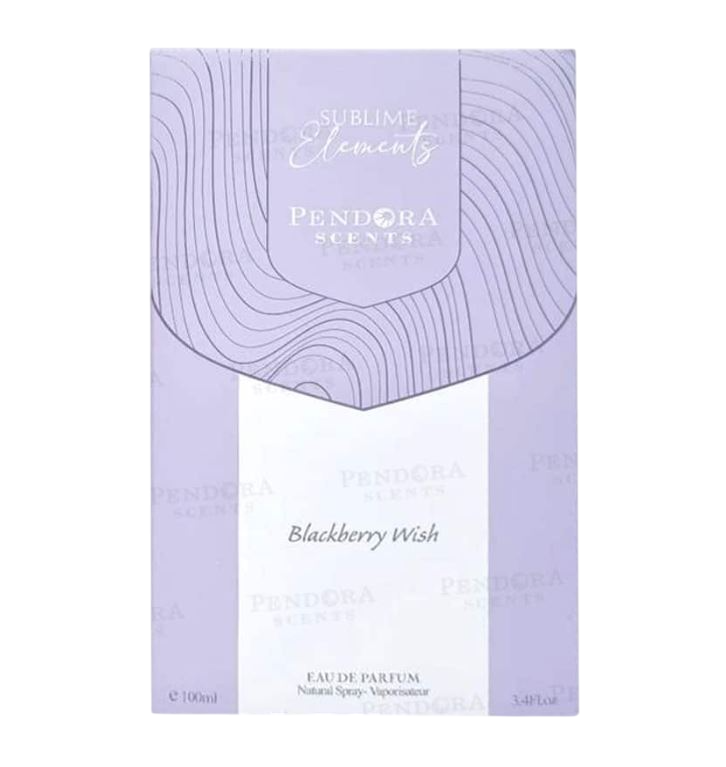 Blackberry Wish Sublime Elements By Pendora Scents Paris Corner 100ml 3.4 FL OZ