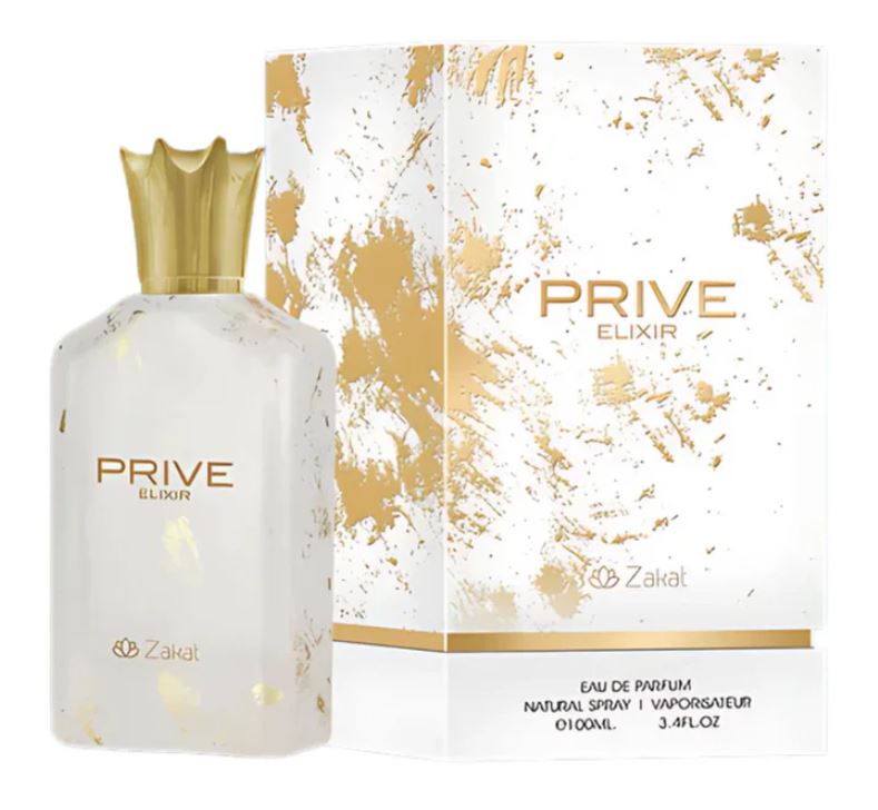 Prive Elixir Eau De Parfum By Zakat Zoghbi Parfums 100ml 3.4 FL OZ