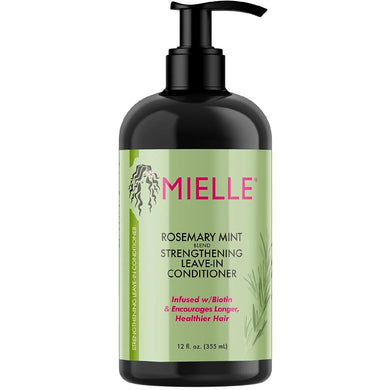 Rosemary Mint Strengthening Leave-In Conditioner By Mielle 12 fl oz (355 ml)