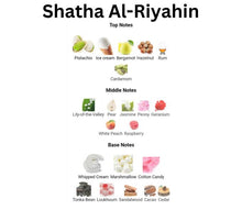 Shatha Al-Riyahin Concentrated Perfume Oil By Zakat 20ml 0.67 Fl Oz