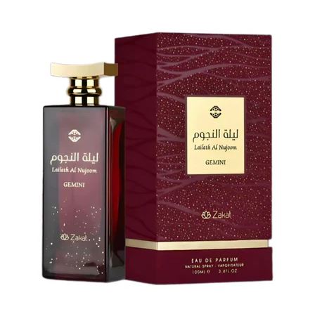 Lailath Al Nujoom Gemini Eau De Parfum By Zakat Zoghbi Parfums 100ml 3.4 FL OZ