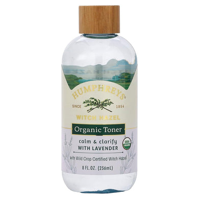 Humphreys Witch Hazel Alcohol-Free Toner With Lavender 8 FL OZ 236ml