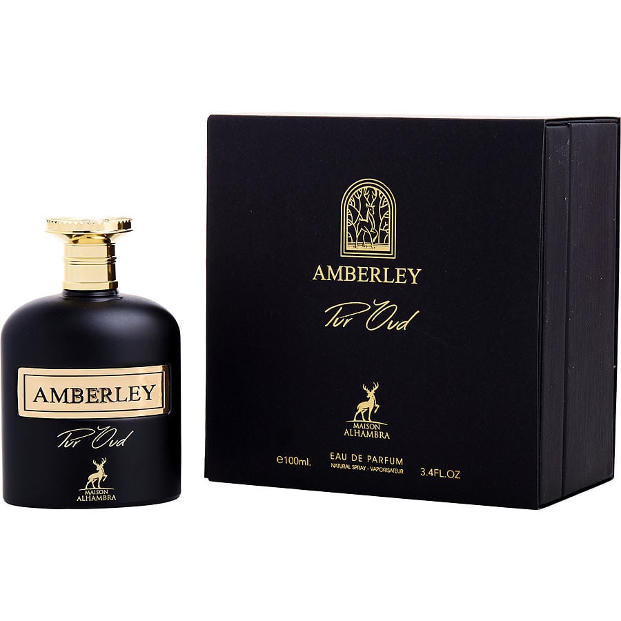 Amberley Pur Oud  Eau De Parfum 100ml 3.4 FL OZ By Maison Alhambra
