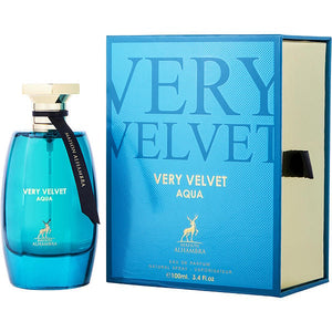 Very Velvet Aqua Eau De Parfum By Maison Alhambra | Lattafa 100ml