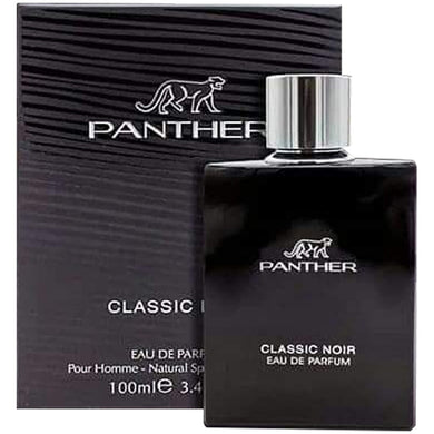Panther Classic Noir Eau de Parfum – by Fragrance World 100 ML