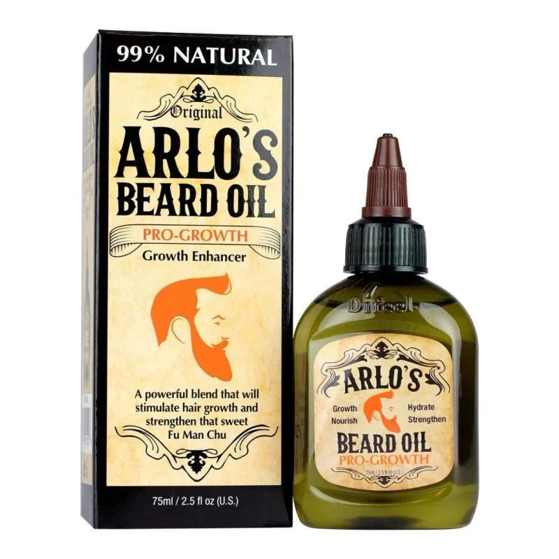 Arlo's Natural Blend Beard Oil Pro-Growth Enchancer 75ml  2.5 fl oz