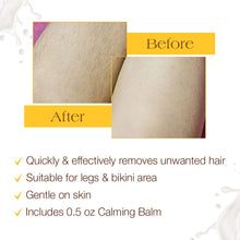 GiGi Hair Removal Cream for Bikini & Legs With Calming Balm