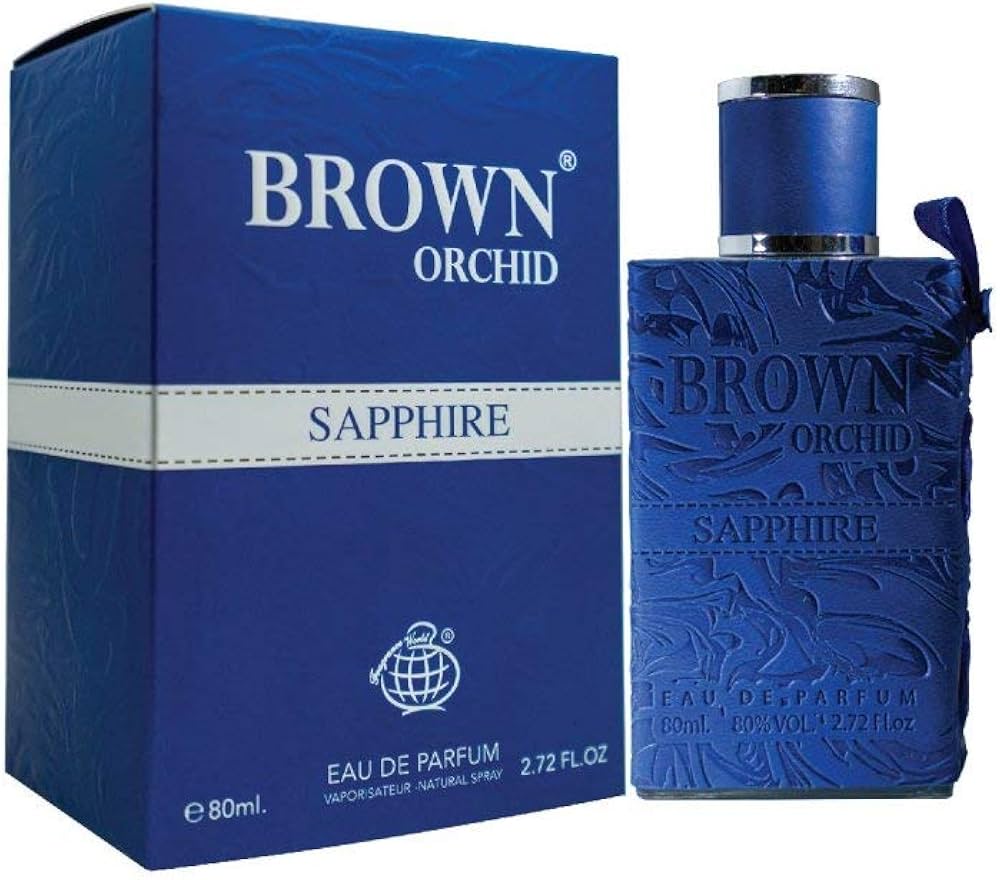 Brown Orchid SAPPHIRE Perfume By Fragrance World 80 ML