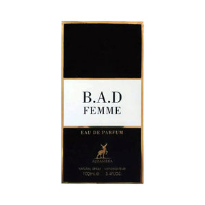 Maison Alhambra B.A.D. FEMME Eau De Parfum Spray 3.4 oz 100 ml | Lattafa | Oriental Perfume