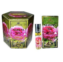 6X PIECES OF Nebras Concentrated Perfumes - Al Rehab Crown Perfumes ( 6ml  x 6 )