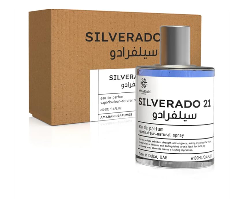Silverado 21 Eau De Parfum By Amaran 100ml 3.4 FL OZ