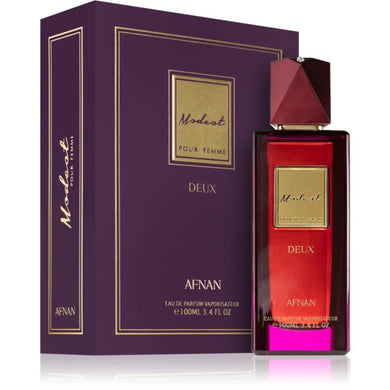 Modest Pour Femme Deux Eau De Parfum By Afnan 100ml 3.4 FL OZ