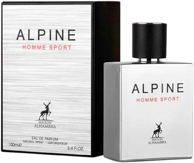 Alpine Homme Sport Eau De Parfum by Maison Alhambra 100ml 3.4 FL OZ