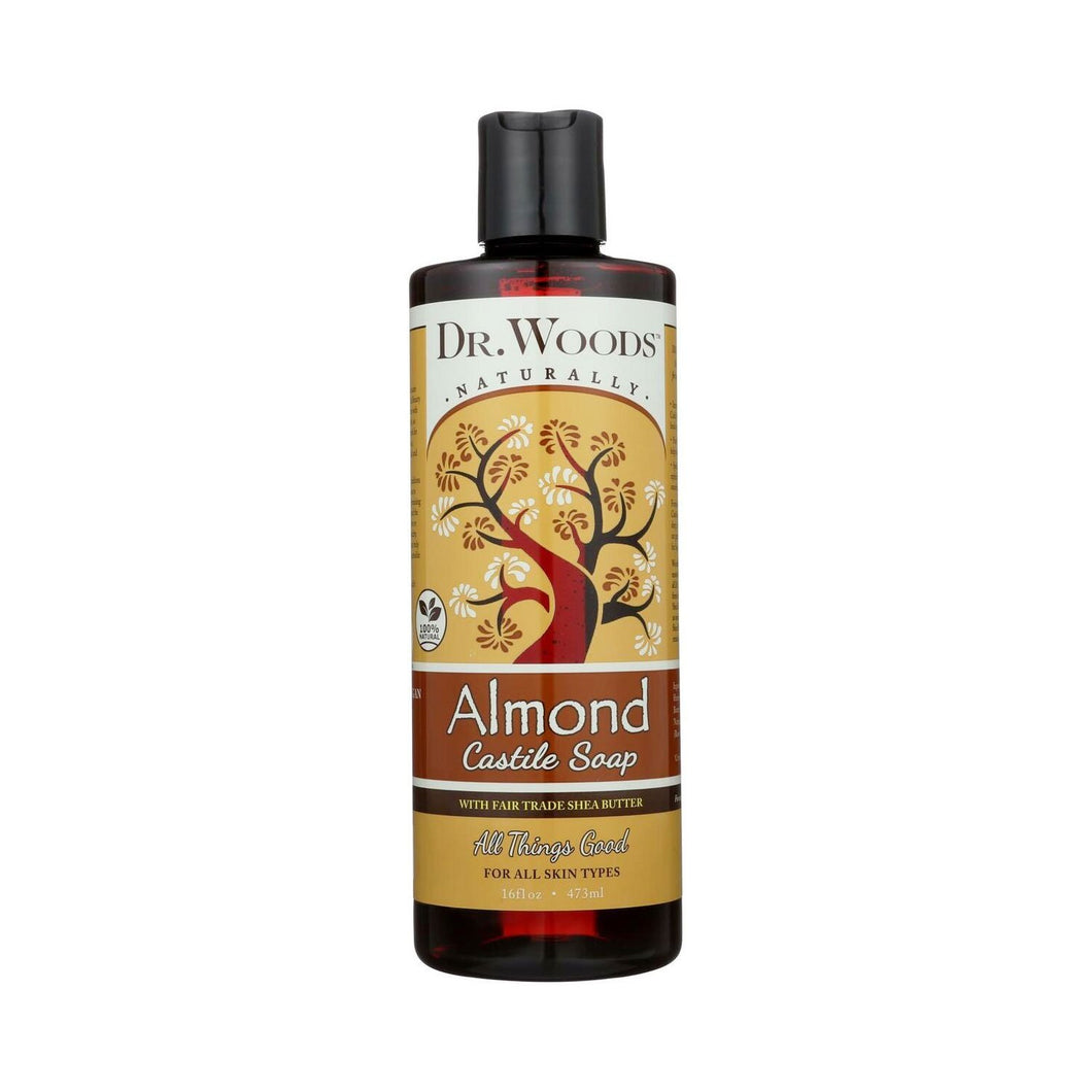 Dr. Woods Almond Castile Soap With Shea Butter 16 fl oz ( 473 ml )