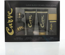 Liz Claiborne Curve Black for Men 4 Piece Gift Set