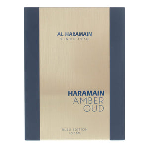 Haramain Amber Oud Bleu Edition Eau De Parfum By Al Haramain 100ml 3.4 FL OZ