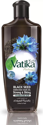 Vatika Naturals Black Seed Enriched Hair Oil Strong & Shiny 300ML