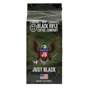 Just Black Medium Ground Coffee By Black  Rifle Coffee Company 12 oz (340g)