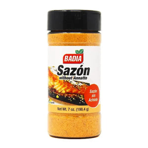 Sazon Without Annatto - By Badia 7oz (198.4 g)