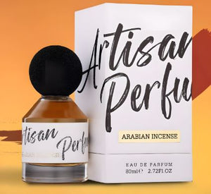 Arabian Incense Artisan Perfumery Eau De Parfum By Fragrance World 80ml 2.72 FL OZ