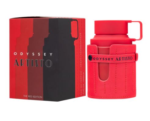 Odyssey Artisto Red Edition Eau De Parfum By Armaf 100 ML 3.4 FL OZ