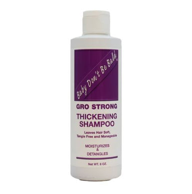 Baby Don't Be Bald Gro Strong Thickening Shampoo Leaves Hair Soft 8 oz