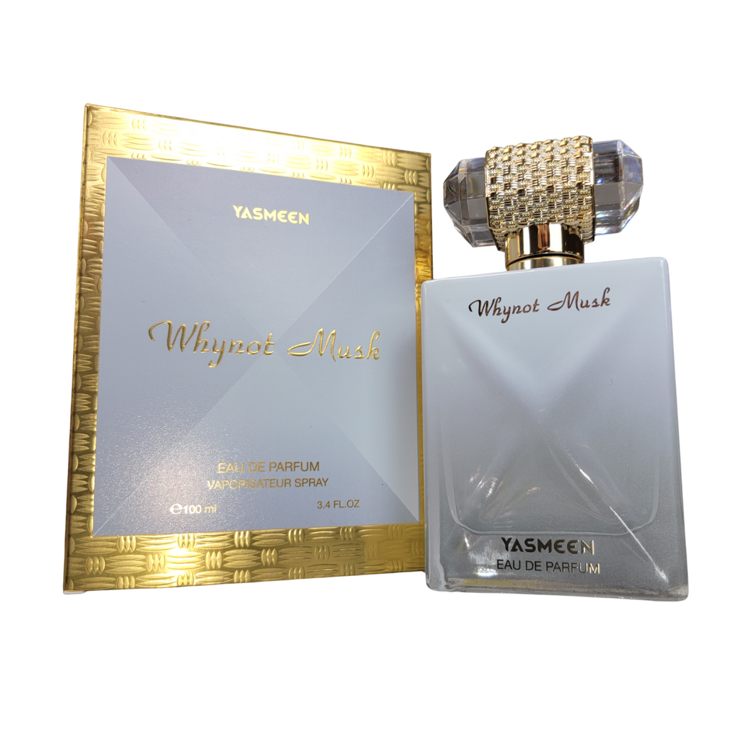 Whynot Musk Eau De Parfum By Yasmeen 100ml 3.4 FL OZ