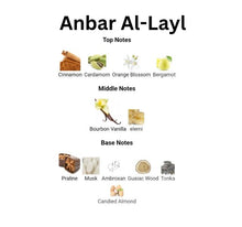 Anbar Al-Layl Concentrated Perfume Oil By Zakat 20ml 0.67 Fl Oz