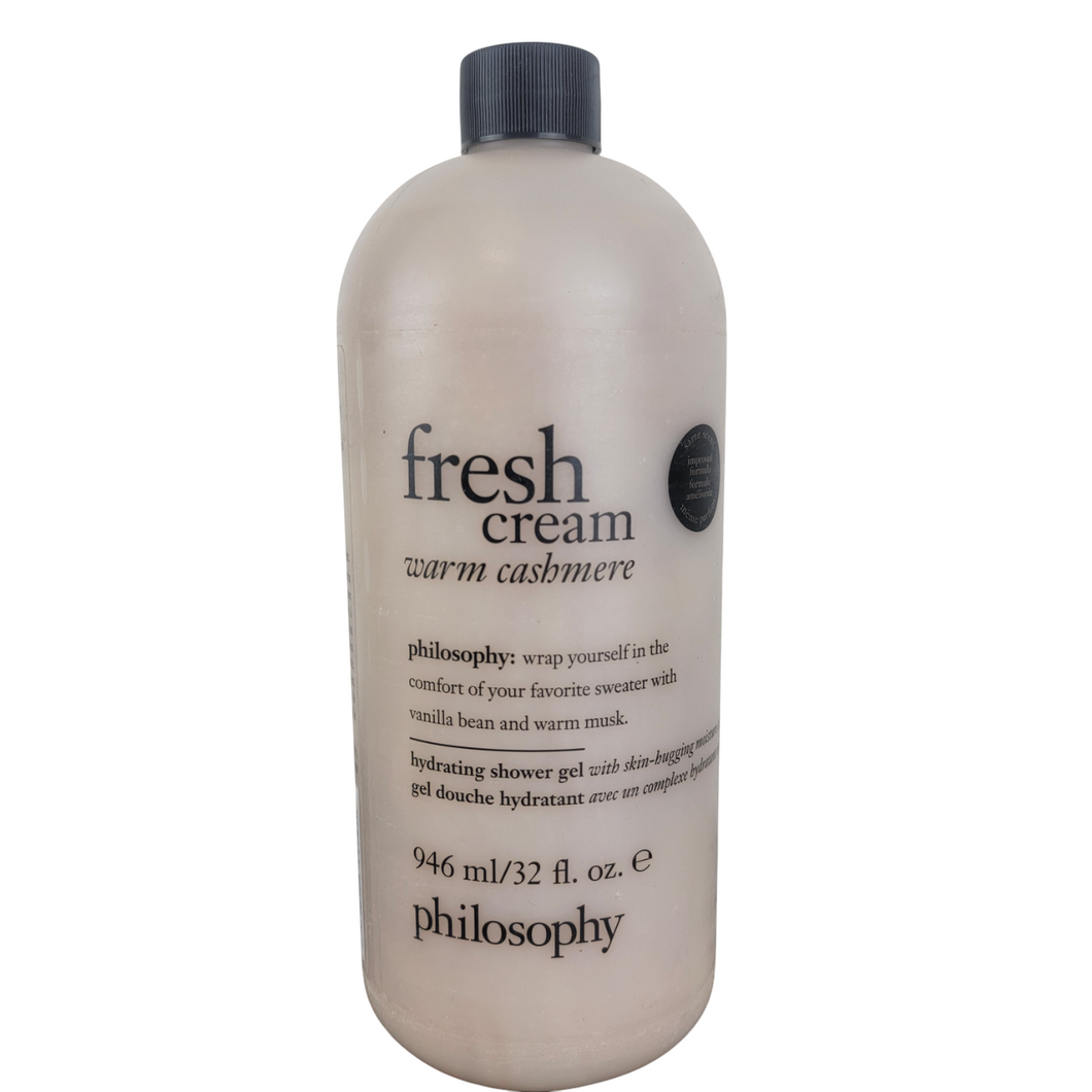 Philosophy Fresh Cream Warm Cashmere Hydrating Shower Gel 946 ml 32 fl oz